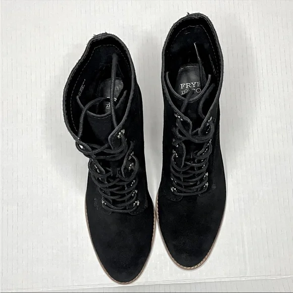 Frye Allister Lace Up Leather Boots - Picture 9 of 16